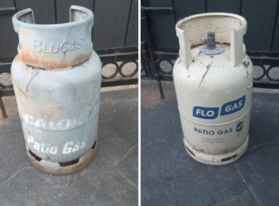 Patio gas bottles (full)