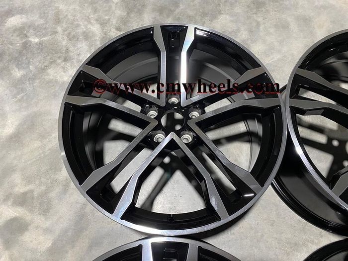 19" Inch SQ8 Audi style Alloy wheels A3 A4 A6 Golf Caddy Van Seat Leon Skoda 5x112