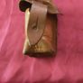 militaria; yugo double &single ammo leather pouch Image 3