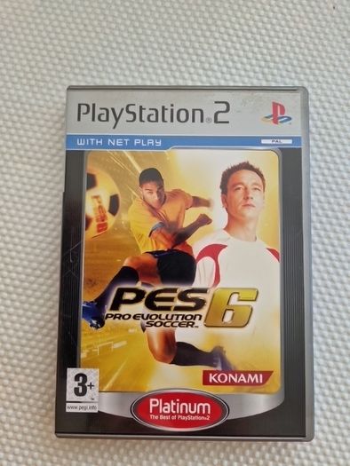 PES 6 Pro Evolution Soccer PlayStation2 Ps2 Games Original