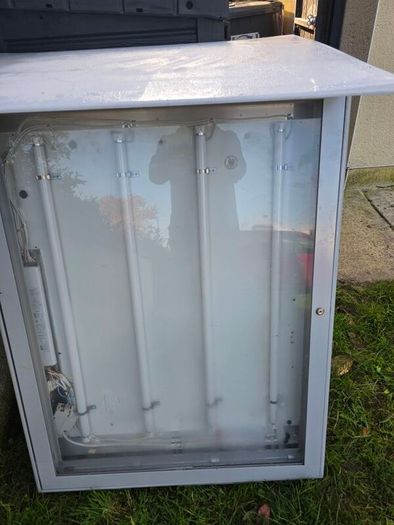 4 x large commercial light boxes