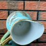 Nippon Vintage Flying Geese Jewel Moriage Aqua Creamer/Milk Jug Image 4