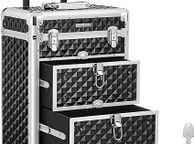 main image for ad Cosmetic Case Trolley Make up trolley hairdressers trolley  LIMITED STOCK