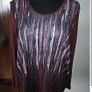 Gerry Weber brown/burgundy long sleeve top with a shiny print Perfect condition size UK18 EU46 Postage included Image 2