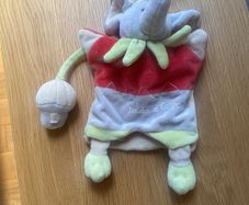 Doudou et Compagnie puppet rattler comforter