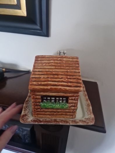 vintage english cheesedish