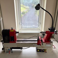 Woodturning Lathe, Bandsaw, Dust Extractor, Pillar Drill