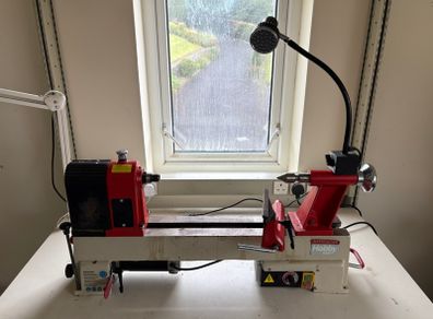 Woodturning Lathe, Bandsaw, Dust Extractor, Pillar Drill