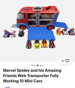 Spidey web transporter
