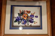 poppies in a box frame