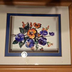 poppies in a box frame