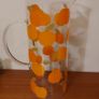 Fabulous Clear Glass Pitcher with Oranges Pattern- Perfect for Pimms on the Lawn or Any Other Special Occasion! Image 5