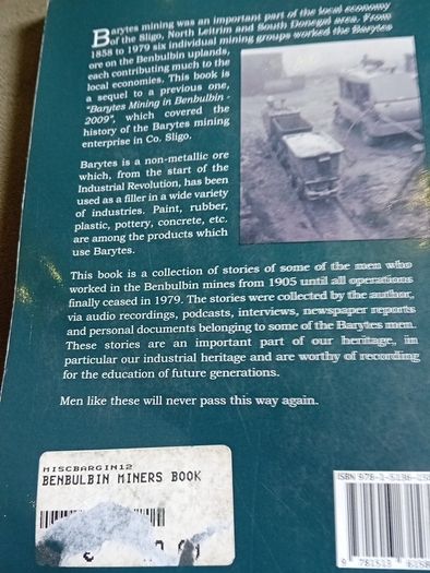 The Benbulbin Barytes Miners