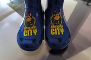 paw patrol blue kids wellies size 26