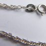 Vintage 18 Inch Sterling Silver 925 Triple Twist Rope Link Chain c1960 - 4,3g Image 7