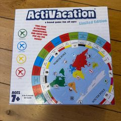 ActiVacation board game -EDUCATION kids age 7+
