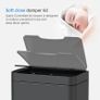 Sensor Bin Touchless Kitchen Bin 50L Automatic Motion Sensor Trash Can Stainless Steel Smart Trash Bins with Lid Rectangular Touchless Garbage Bin for Kitchen Bedroom Home Office Image 5