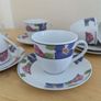 Germany porcelain(WINTERLING) tea set for 6 person, contains 12 pcs, including 6 tea cups and 6 saucers. Brand new, never used. Image 2
