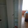 Tall white shelving unit Image 2
