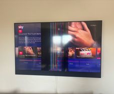 Sky Glass Tv 65" For Parts or Repair