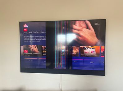 Sky Glass Tv 65" For Parts or Repair