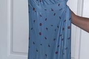 Jolie Moi blue maxi dress