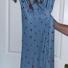 Jolie Moi blue maxi dress