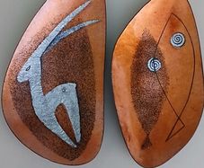Mid-century Austrian Copper Dishes