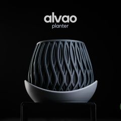 Modern 3D Printed Decorative Plant Pot