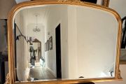 Vintage Over Mantle Mirror