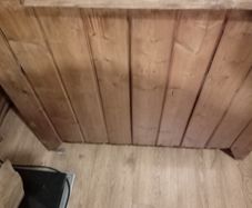 Antique Pine Vanity dresser.
