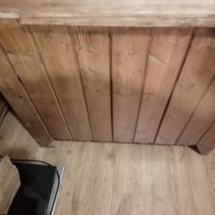 Antique Pine Vanity dresser.