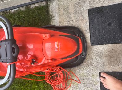 Lawnmower (Flymo) and Strimmer