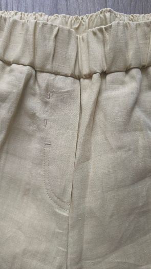 Off-White linen trousers