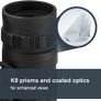 10x25mm Water Resistant Binoculars with Carry Case Image 7