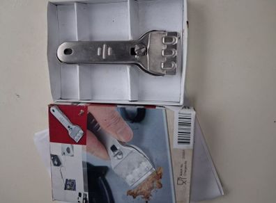 Ceramic Hob scraper Stainless Steel