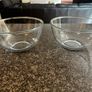 2 good quality glass mixing bowls Image 2