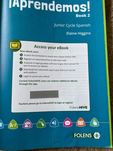 Brand New JC Spanish Aprendemos Book 2