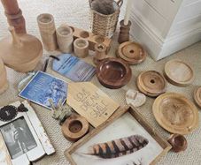 wooden ornaments