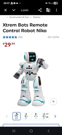 Xtrem Bots Niko Remote Control Robot