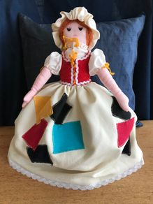 Pre-loved Orginial Hand Made Cinderella Rag Doll