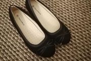 Black Sweade wedge woman's shoes