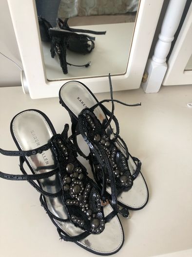 Karen Millen black heals