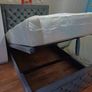 New Bed with Gaslift Ottoman Storage-Mattress Image 3