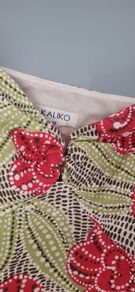 KALIKO floral bustier style top Sz 12UK (Fit 10-12UK)