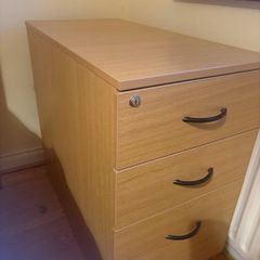 Filing cabinet/under office unit
