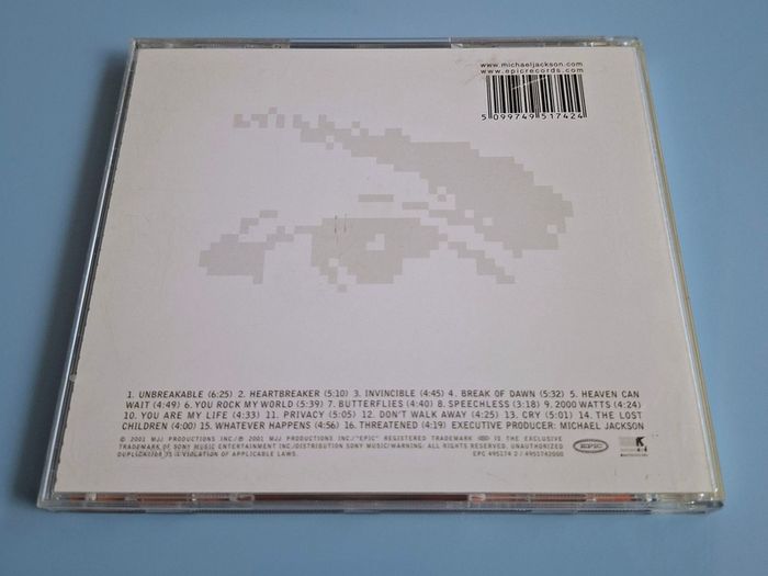 Michael Jackson - Invincible (CD) - RARE