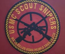 USMC , Scout snipers .