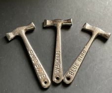 Rare Vintage Branded Toffee Hammer Collection (3 Pieces)