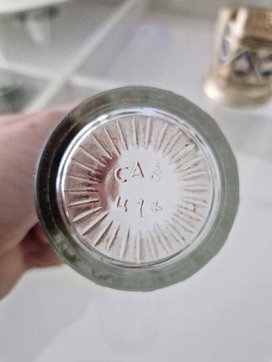 Ussr cup holder with glass